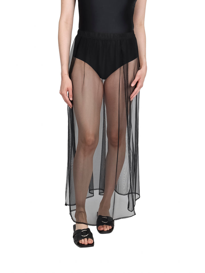 Falda Mesh ROZE Negro para Mujer