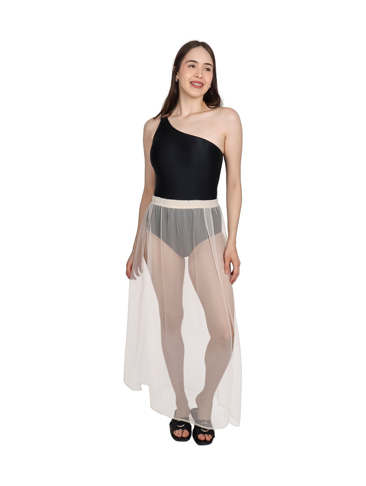 Falda Mesh ROZE Color Sand para Mujer