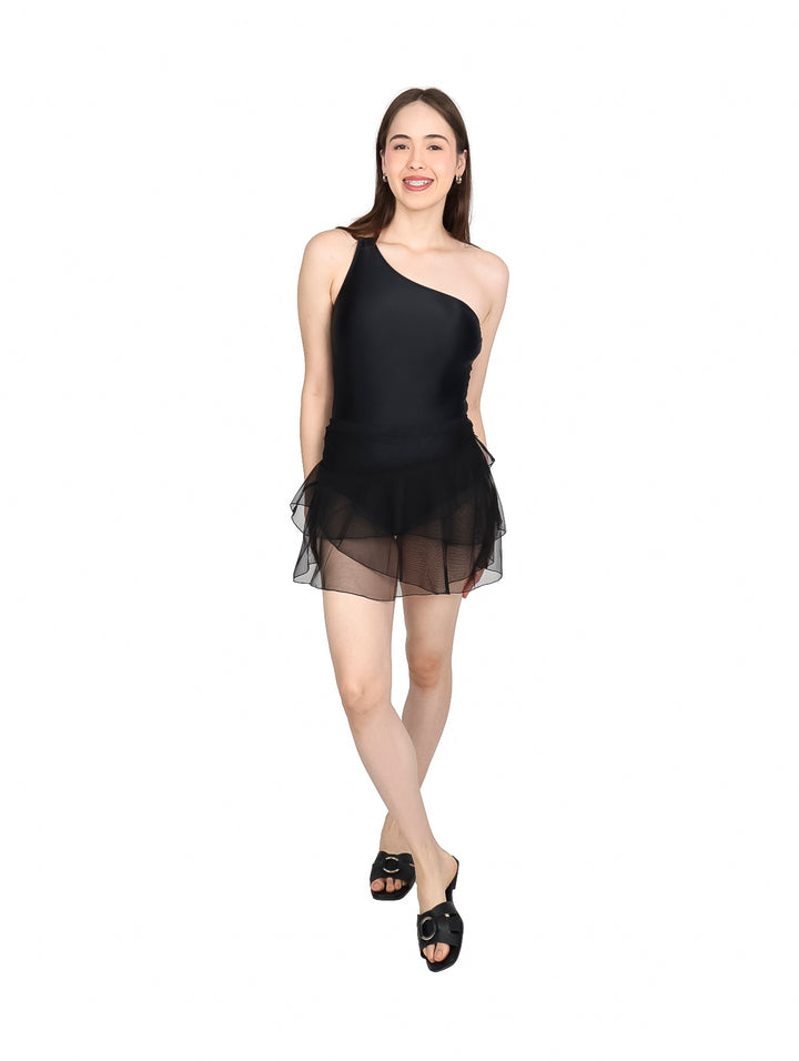 Falda Pareo Roze Negro para Mujer