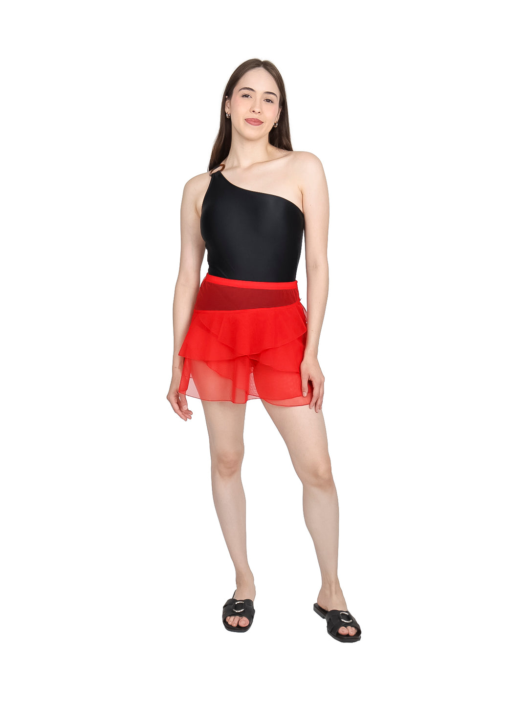 Falda Pareo ROZE Rojo para Mujer