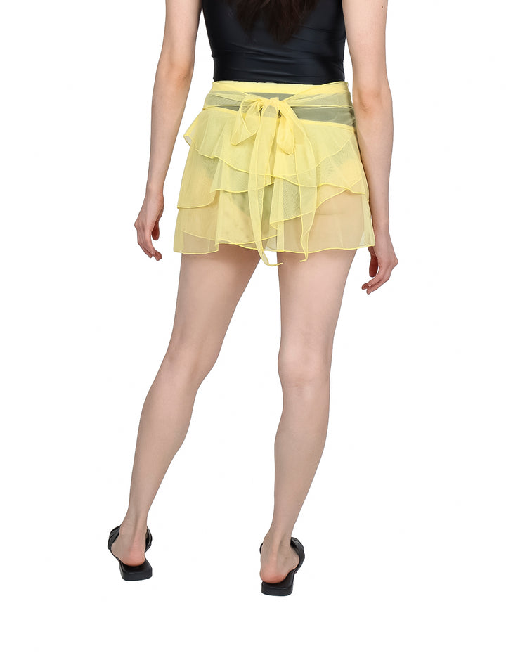 Falda Pareo ROZE Amarillo para Mujer