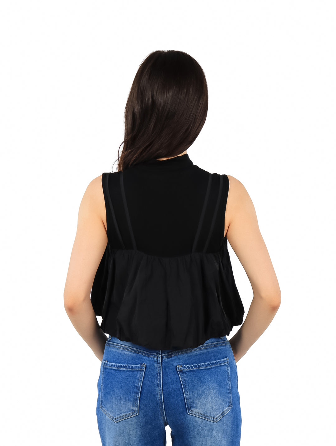 Blusa Globo ROZE Negro para Mujer