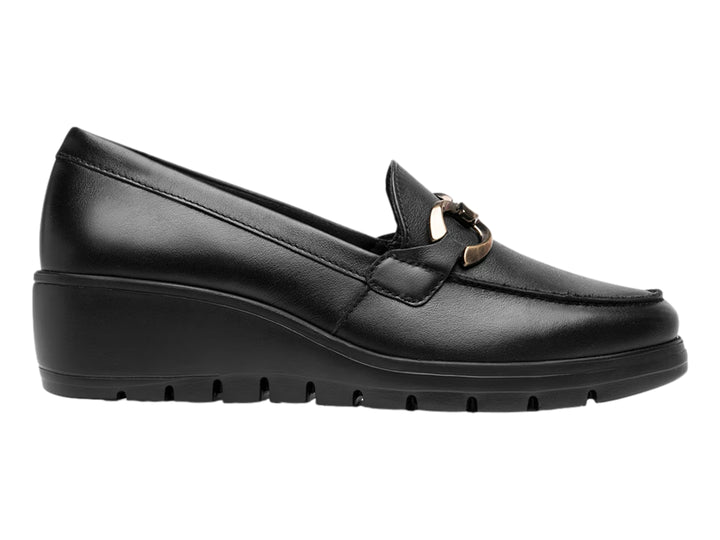 Zapatos Mocasines Flexi Negro para Mujer