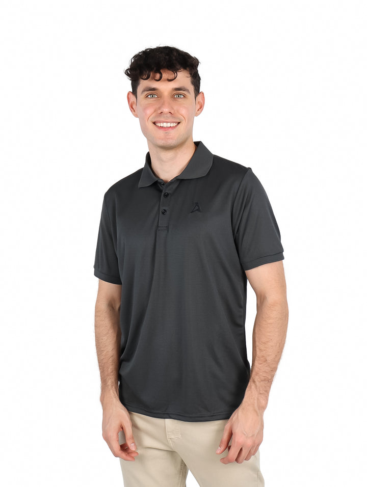 Playera Polo ATOK Negro para Hombre