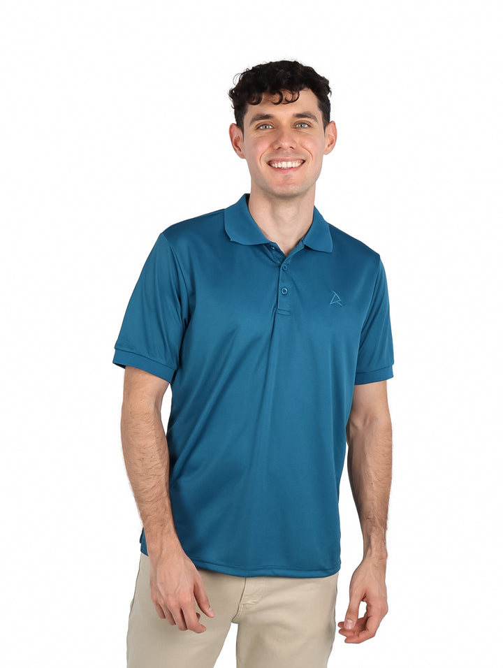Playera Polo ATOK Azul para Hombre