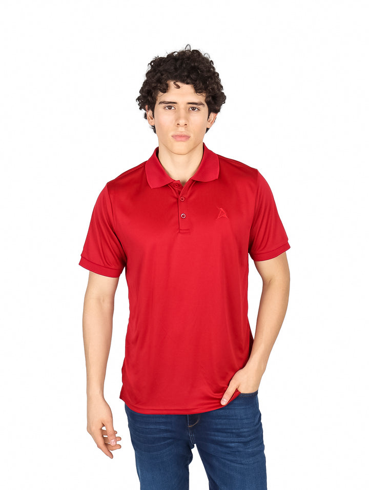 Playera Polo ATOK Color Rojo para Hombre