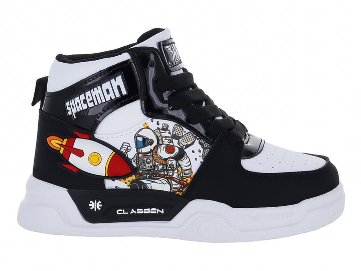 Tenis Clasben Space Negro para Niño