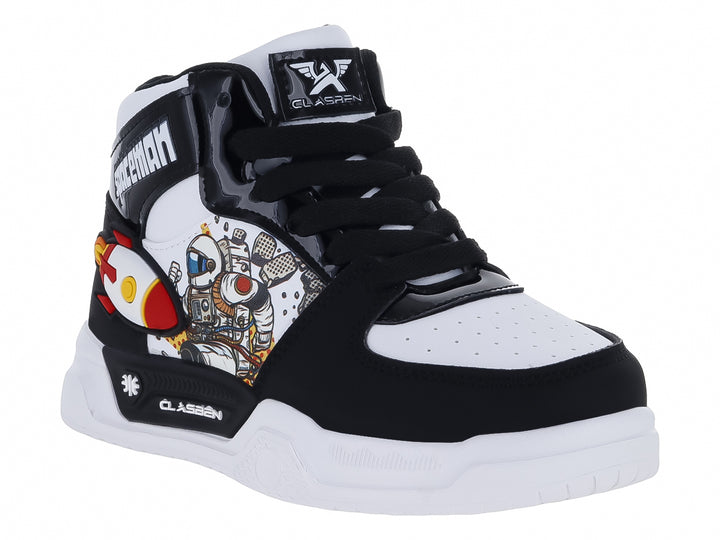 Tenis Clasben Space Negro para Niño