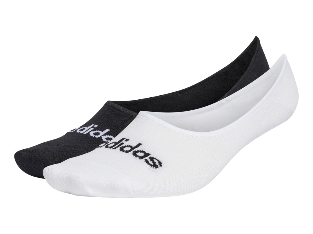 Calcetines Adidas Ballerina Negros y Blancos 2 Pares