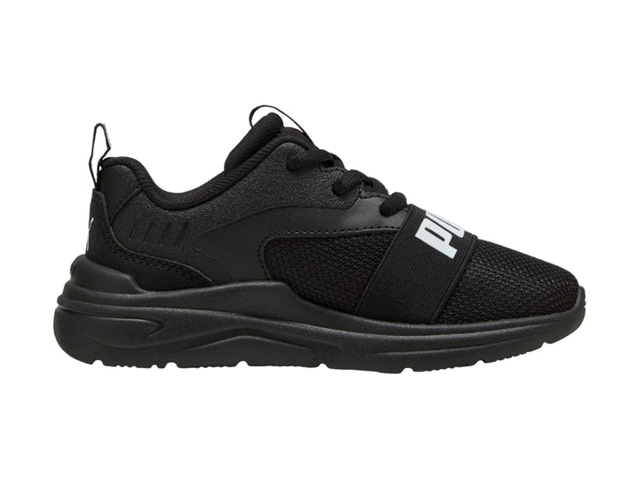 Tenis PUMA Soft Wired 2 PS Negro para Niño