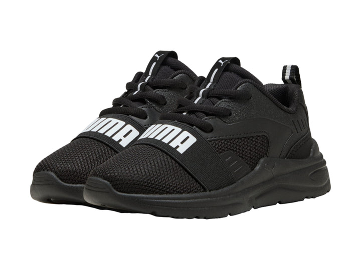 Tenis PUMA Soft Wired 2 PS Negro para Niño