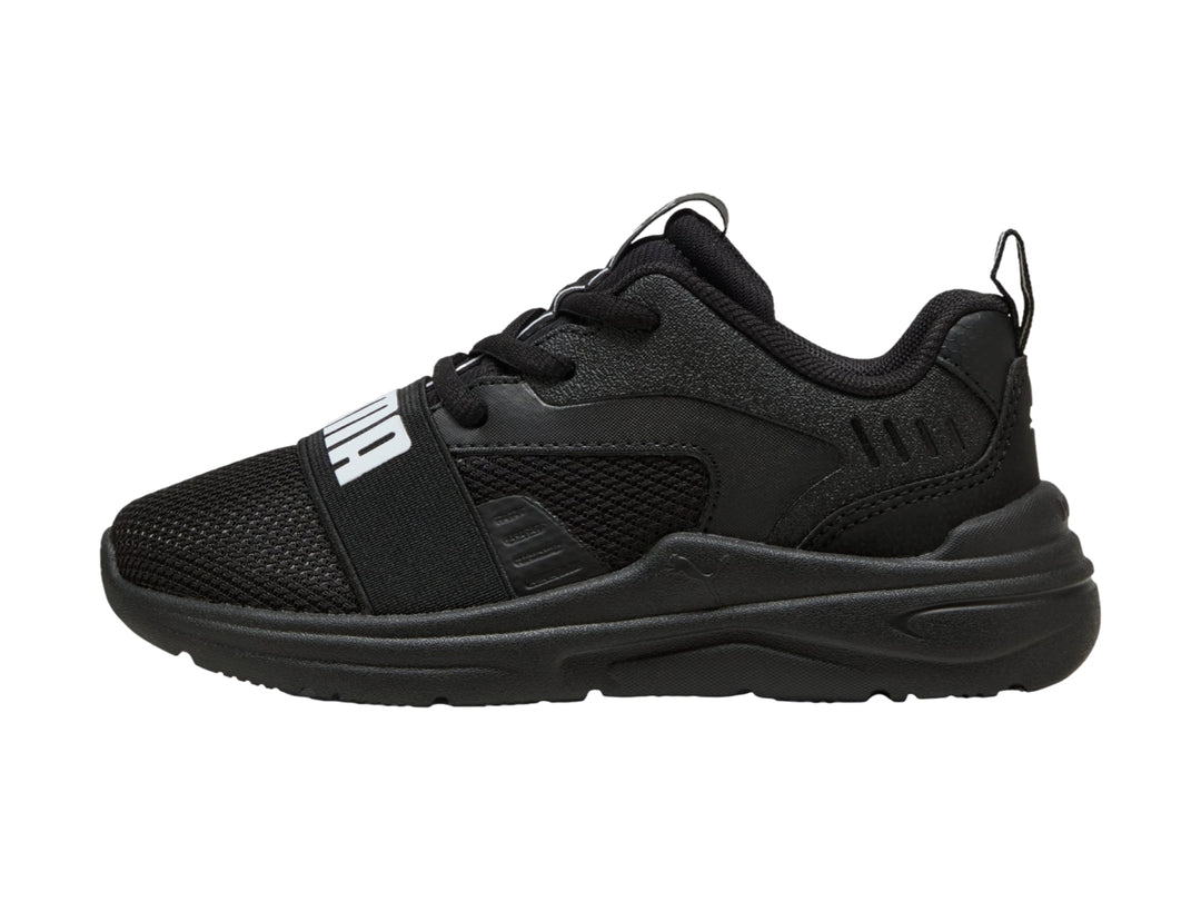 Tenis PUMA Soft Wired 2 PS Negro para Niño