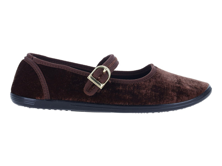Zapatos Flats Ballerinas Moleca Chocolate para Mujer