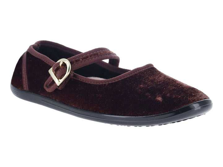 Zapatos Flats Ballerinas Moleca Chocolate para Mujer