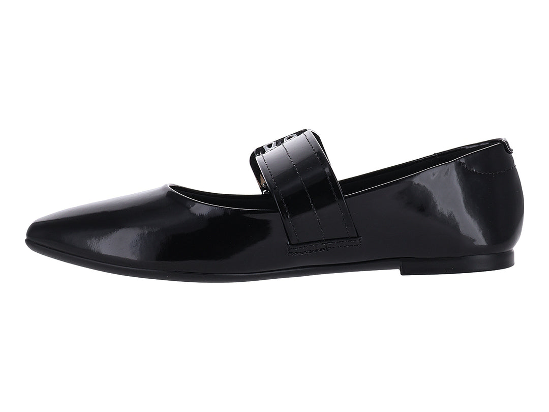Zapatos Flats Ballerinas Moleca Negro para Mujer