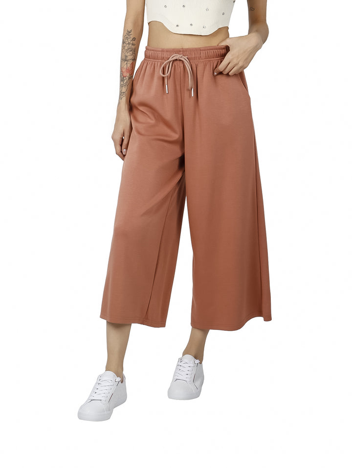 Pantalón Culotte ATOK Color Brown para Mujer