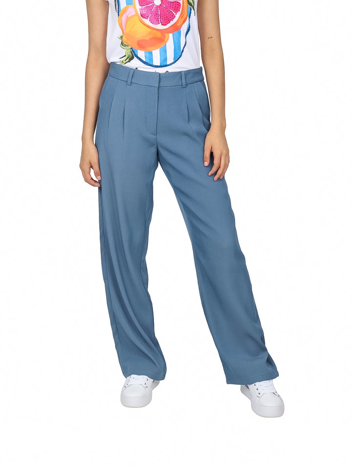 Pantalón de Vestir ATOK Blue Denim para Mujer