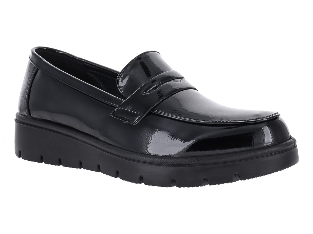 Zapatos Mocasines Monissima Negro para Mujer