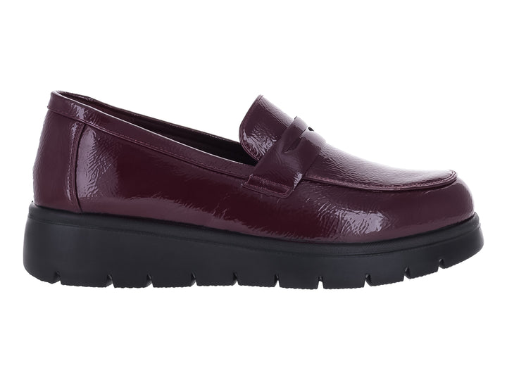 Zapatos Mocasines Monissima Burgundy para Mujer