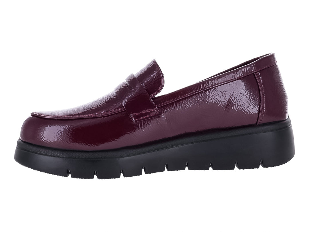 Zapatos Mocasines Monissima Burgundy para Mujer