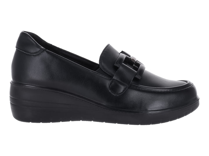 Zapatos Mocasines Monissima Negros para Mujer