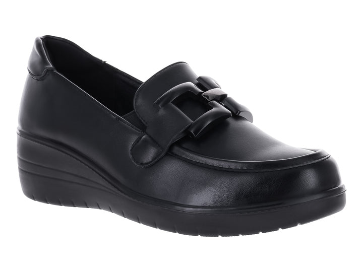 Zapatos Mocasines Monissima Negros para Mujer