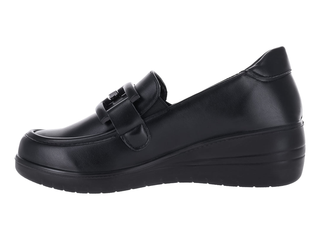 Zapatos Mocasines Monissima Negros para Mujer