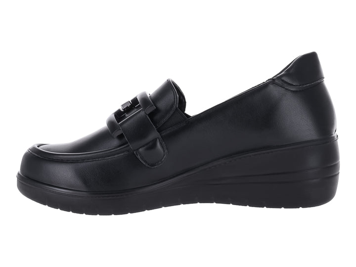Zapatos Mocasines Monissima Negros para Mujer