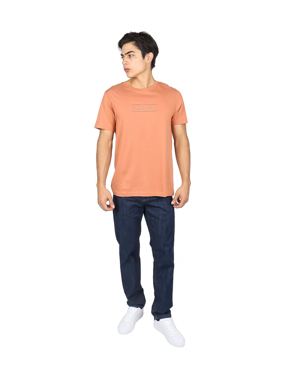 Playera Hurley Logo Bordado Color Martian Rust
