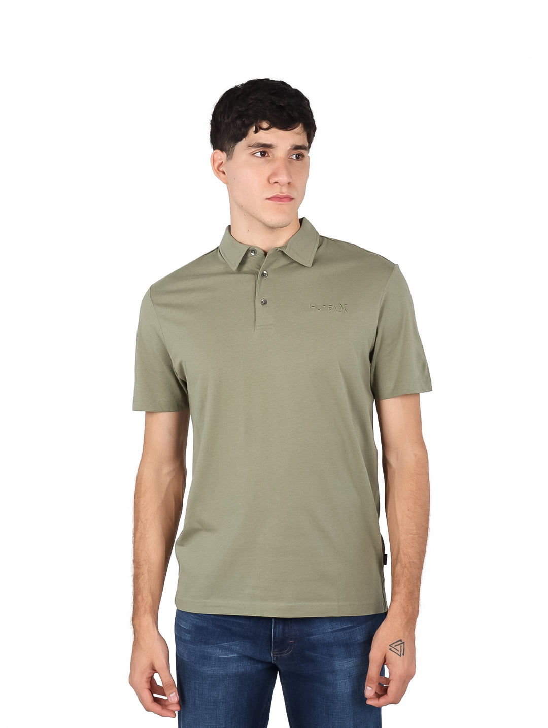 Playera Polo Hurley Color Iguana