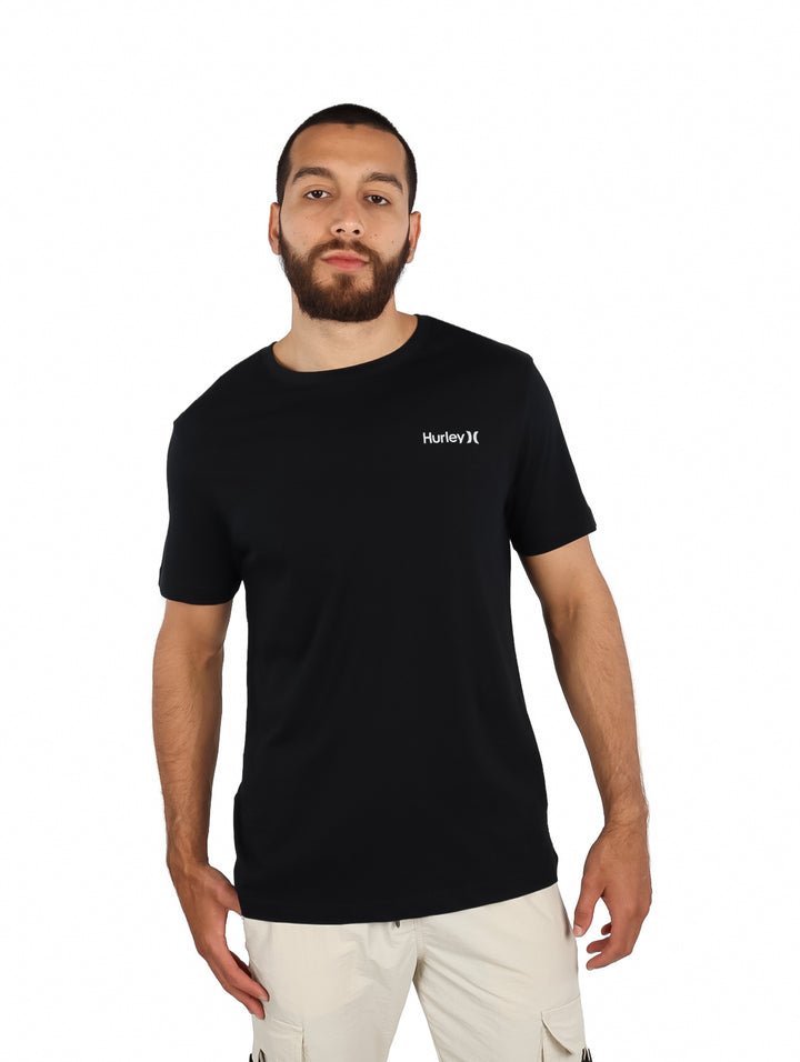 Playera Hurley Manga Corta Color Negro para Hombre