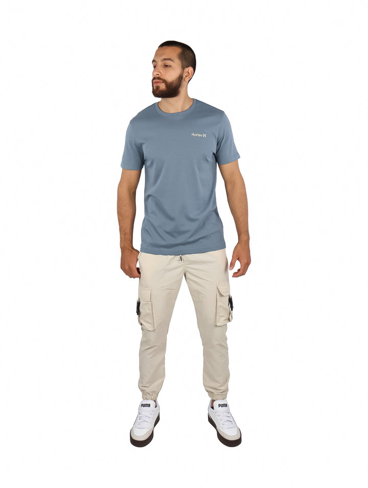 Playera Hurley Hypnotic Azul para Hombre