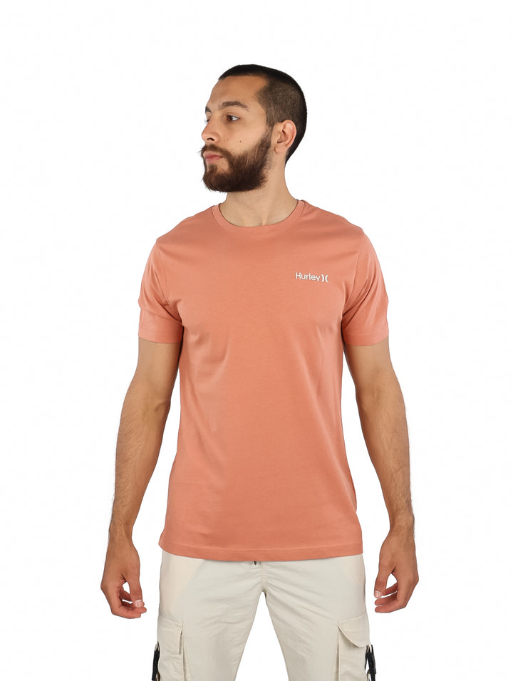 Playera Hurley Manga Corta Color Martian Rust