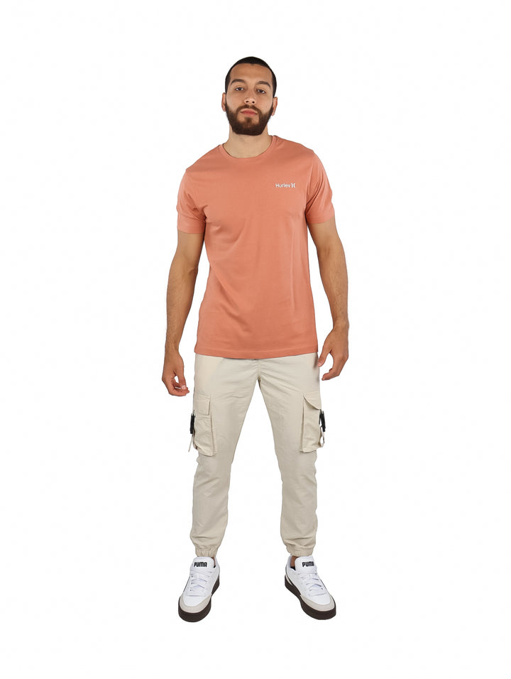 Playera Hurley Manga Corta Color Martian Rust