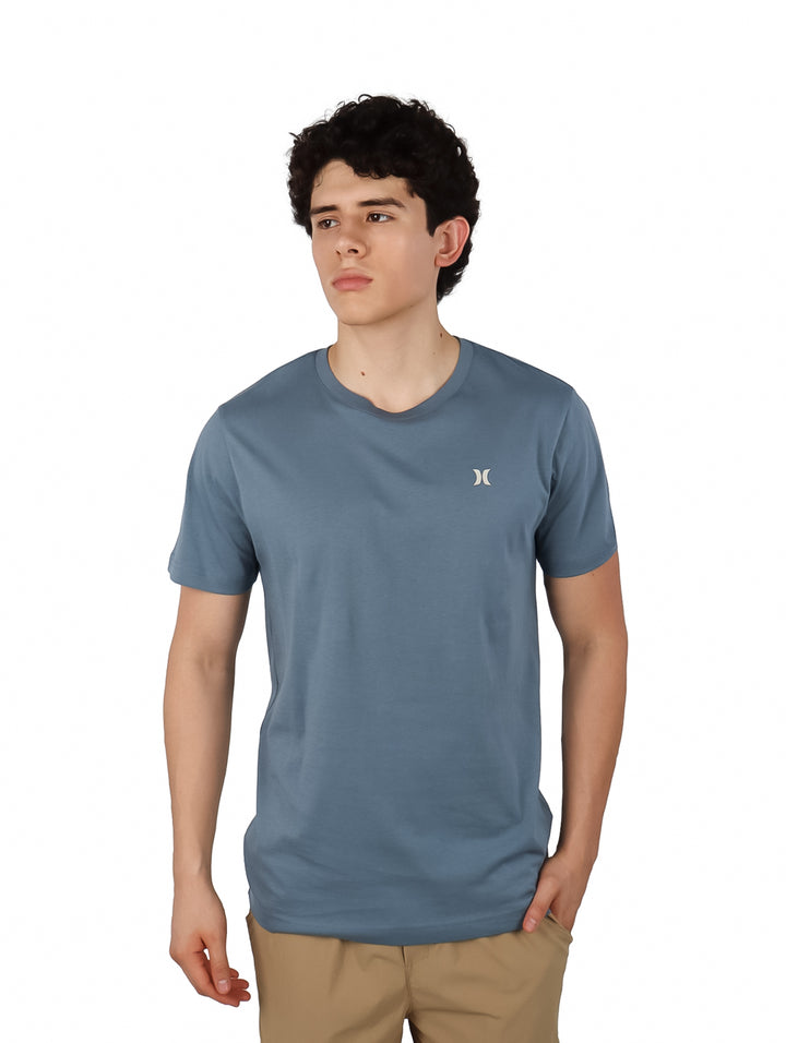Playera Hurley Hypnotic Icon Azul para Hombre