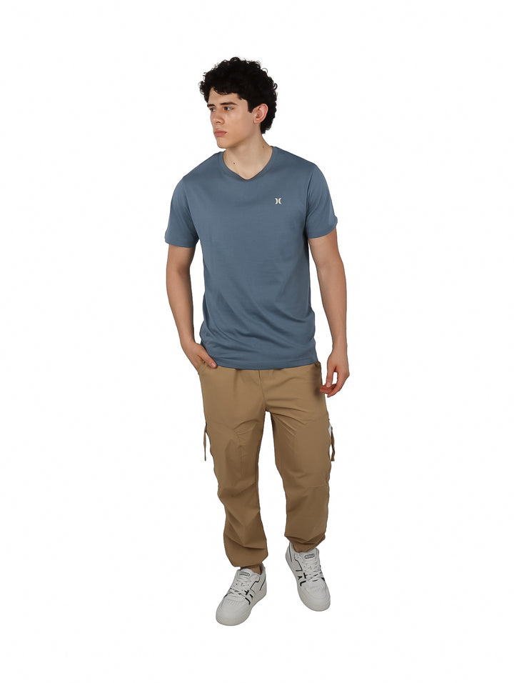Playera Hurley Hypnotic Icon Azul para Hombre