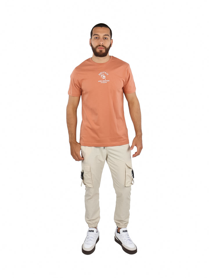 Playera Hurley Aloha Manga Corta Color Martian Rust