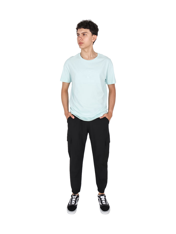 Playera Hurley Teal Tinted Bordada para Hombre
