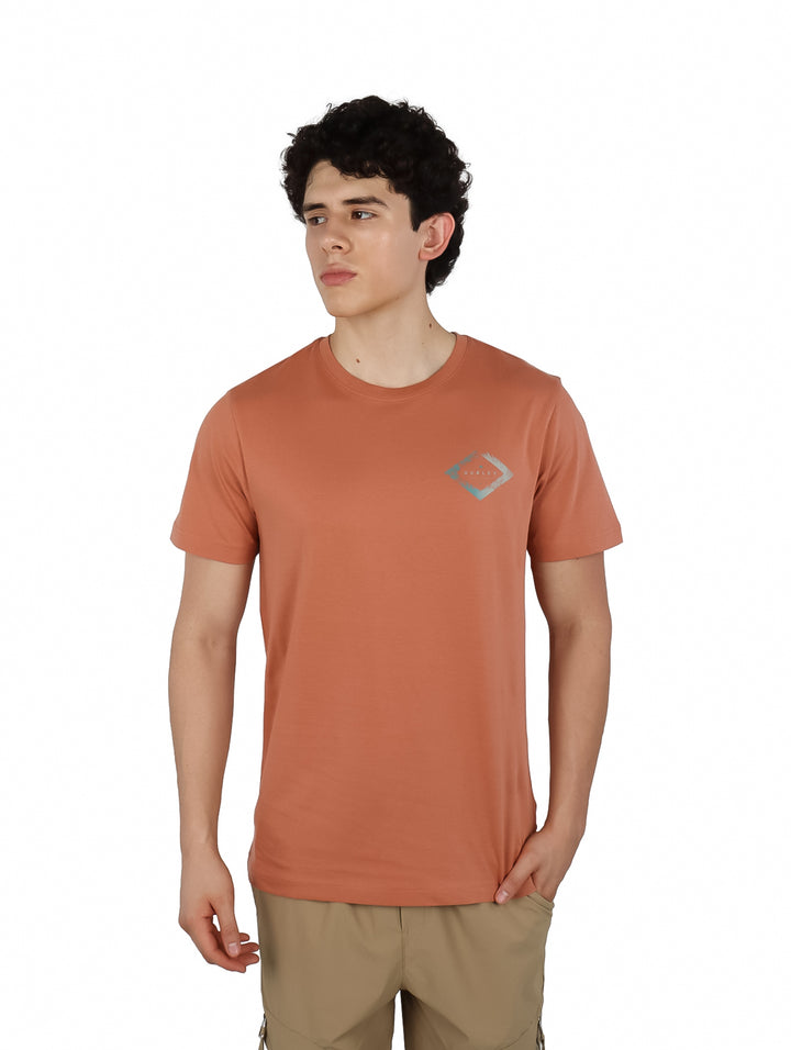 Playera Hurley Manga Corta Color Martian Rust