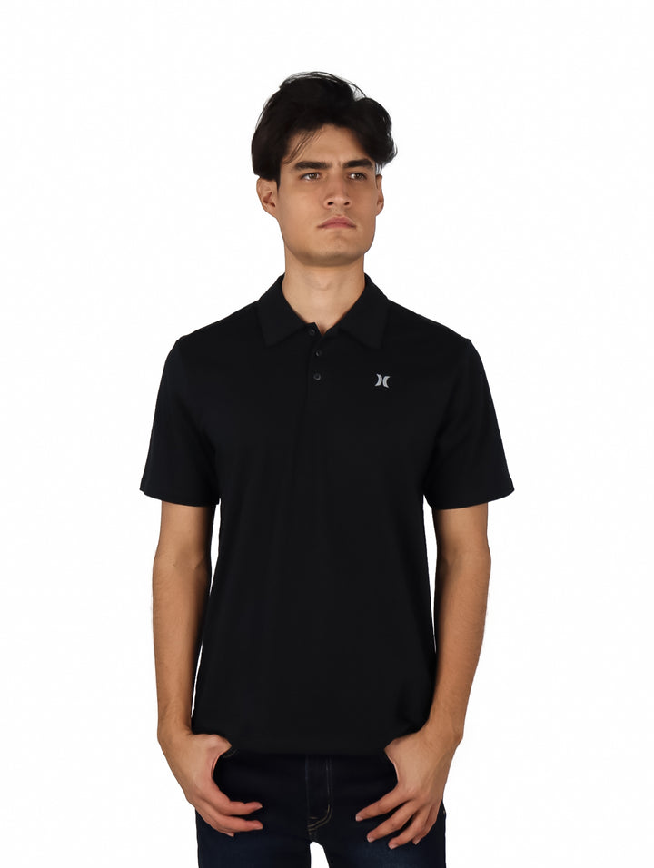 Playera Polo Hurley Negro para Hombre