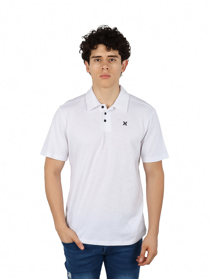 Playera Polo Hurley Blanca para Hombre