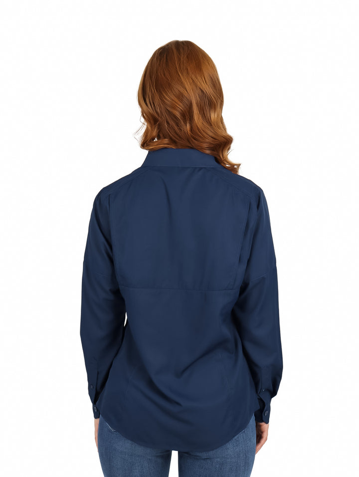 Camisa UNGA Outdoor Navy para Mujer