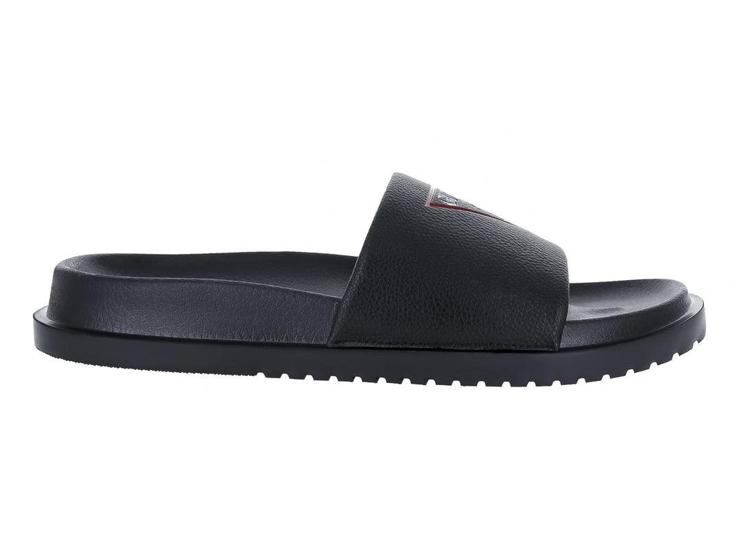 Sandalias Slide Guess Negras para Hombre