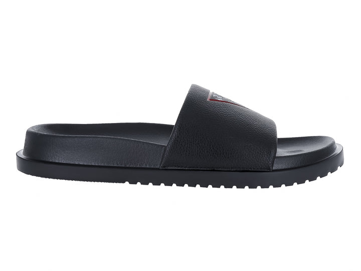 Sandalias Slide Guess Negras para Hombre