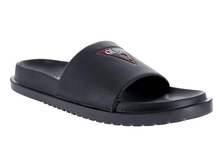 Sandalias Slide Guess Negras para Hombre