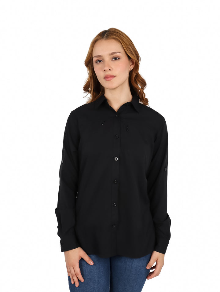 Camisa UNGA Outdoor Negro para Mujer