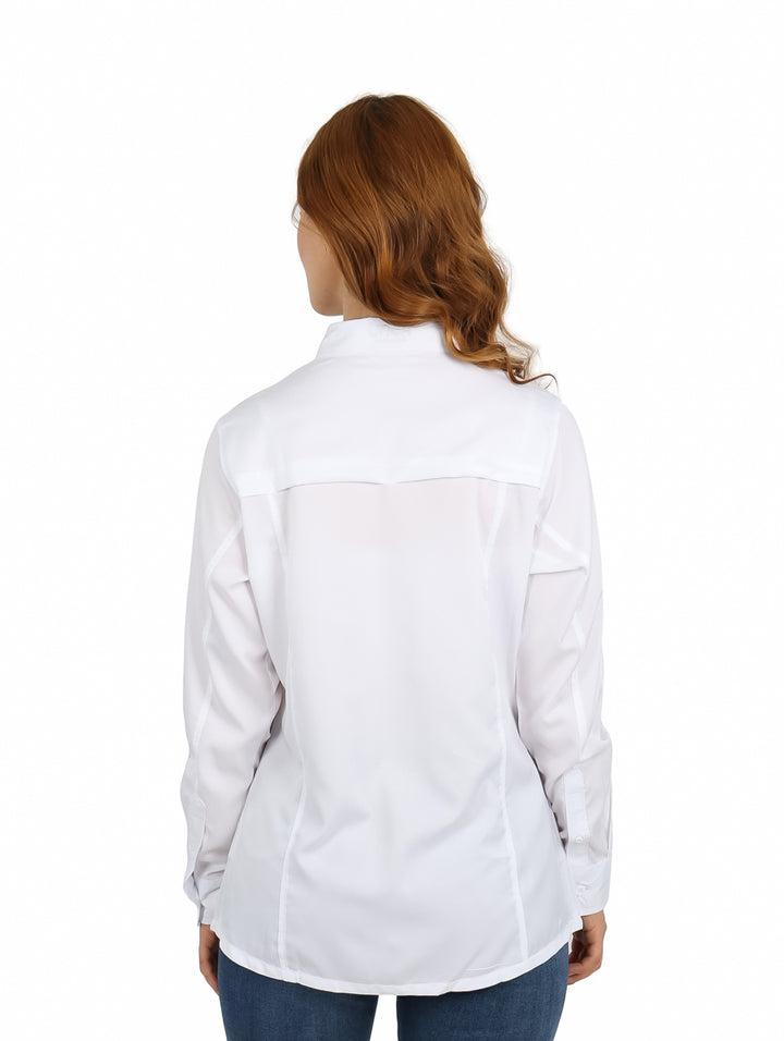 Camisa UNGA Manga Larga Blanco para Mujer