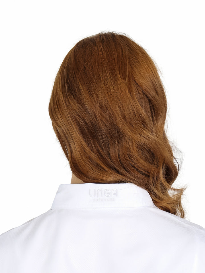 Camisa UNGA Manga Larga Blanco para Mujer