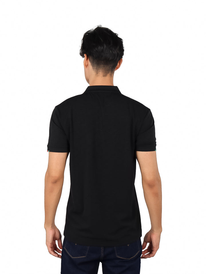 Playera Polo Platini Color Negro para Hombre