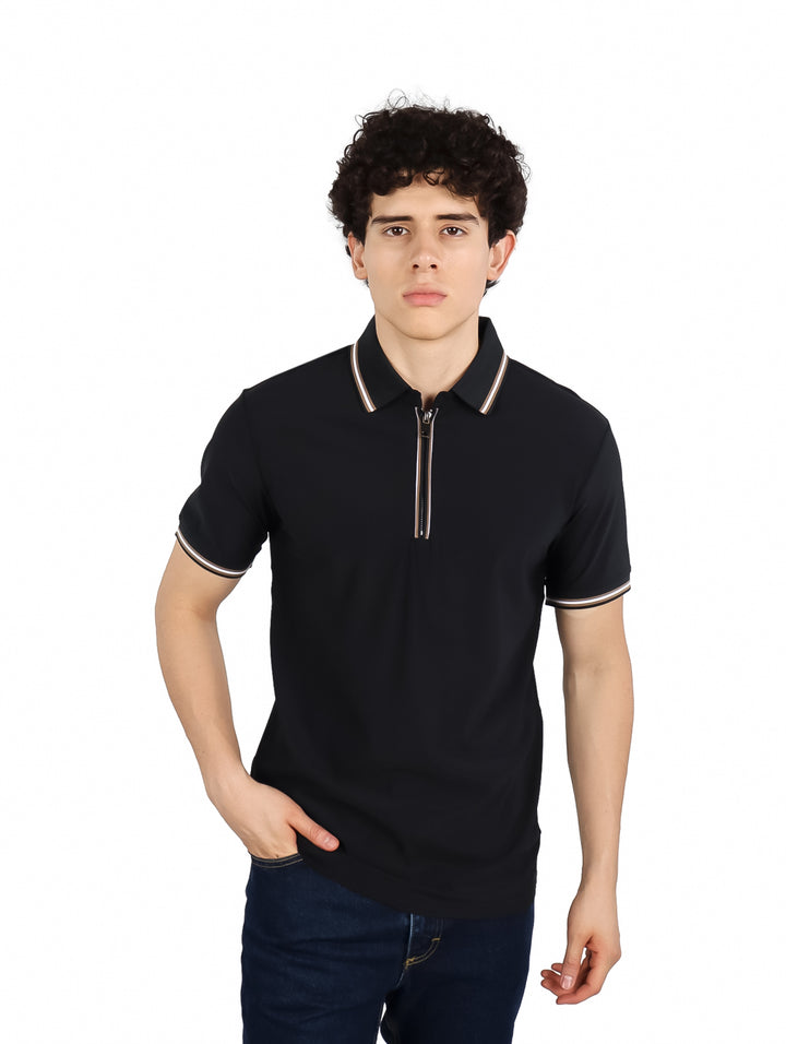 Playera Polo Platini Negro para Hombre